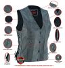 DS205V Women's Gray Single Back Panel Concealed Carry Vest