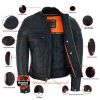 DS701TALL Men&#039;s Sporty Scooter Jacket - TALL