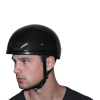 D.O.T. Daytona Skull Cap W/O Visor- Grey Carbon Fiber