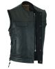 DS178 Upgraded Style Gun Pockets, Hidden 10" Gun Metal Zipper