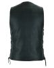 DS142 Men's Single Back Panel Concealed Carry Vest (Buffalo Nickel He